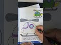 Coming to a vertiport near you #flyingtaxi #oddlysatisfying #art #drawing