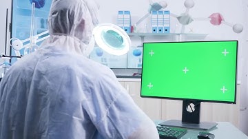 Scientist Working Stock Video