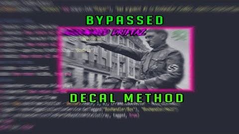 Bypassed Decal Method