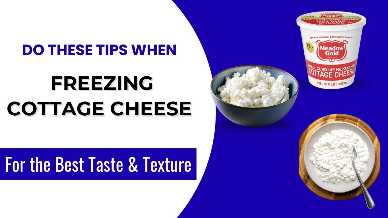 How to Freeze Cottage Cheese: Tips You Must Follow - YouTube