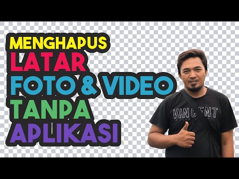 Video: Cara Membuang Prasasti Dari Latar Belakang