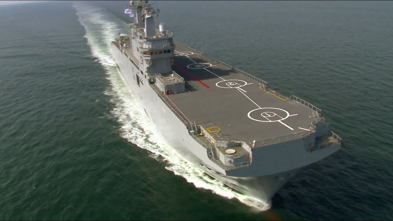 Egyptian Navy LHD (Landing Helicopter Dock) Anwar ElSadat YouTube