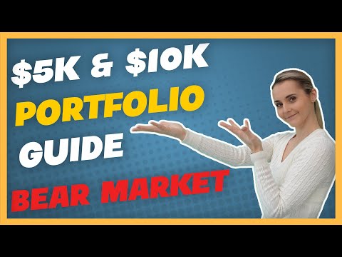 Ultimate Bear Market Crypto Portfolio Guide | 2023 ($5k and $10k!)