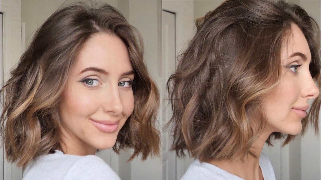 Soft wave, lob, bob, undercut, a-line, dimension, bronde, blonde, balayage,  | Short hair balayage, Balayage hair blonde short, Balayage hair blonde  medium