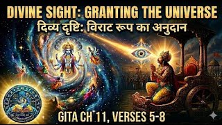 Giving the Divine Sight: How God Grants True Vision | Bhagavad Gita Chapter 11 (Verses 5-8)