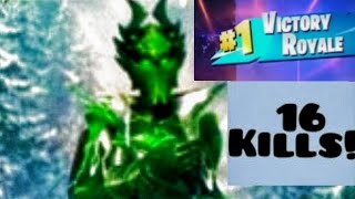 16 kills solos win Highlights 😎 #fortnite #shortvideo