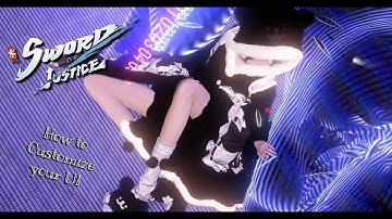 Sword of Justice: PC UI customization