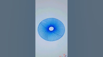 Satisfying Spirograph Art #asmr #satisfying #art #shorts