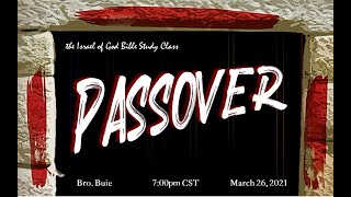 IOG - PASSOVER 2021