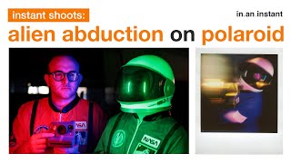 Polaroid Now+ and SX-70 Capturing Alien Abduction on Film: Filters & creative modes [Instant Shoots]