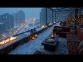 Winter City Jazz &amp; December Lights ~ Cozy Lounge Music for Sleep