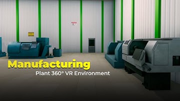 Manufacturing Plant 360 VR Environment #virtualreality #simulation #vr #360 #tour #video