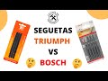 Sierras para caladroa BOSCH Vs. Triumph