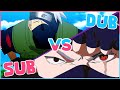Under the Masks of Kakashi&#39;s VAs - NORMIES DECIDE: Sub vs Dub - Kakashi Hatake from Naruto