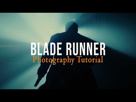 BLADE RUNNER Cyberpunk Photography and Color Grading Tutorial