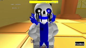ALL NEW SECRET OP CODES in SANS MULTIVERSAL BATTLES   LAST CODE   Roblox  AUGUST 2020