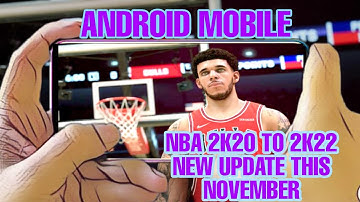 NBA 2K20 V98 MOBILE ANDROID TO 2K22 UPDATE ROSTER, MEDIUM SHORTS / NOVEMBER UPDATE