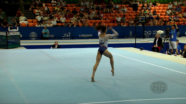 FAURE Alison (FRA) - 2019 Artistic Junior Worlds, ...
