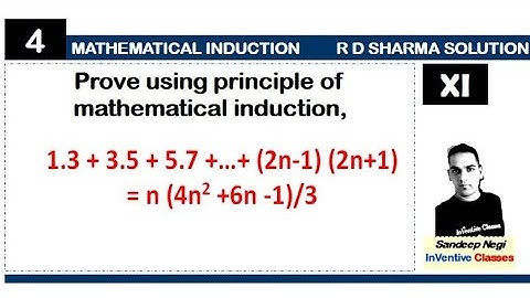 Mathematical Induction| Class 11| Exercise 4.1