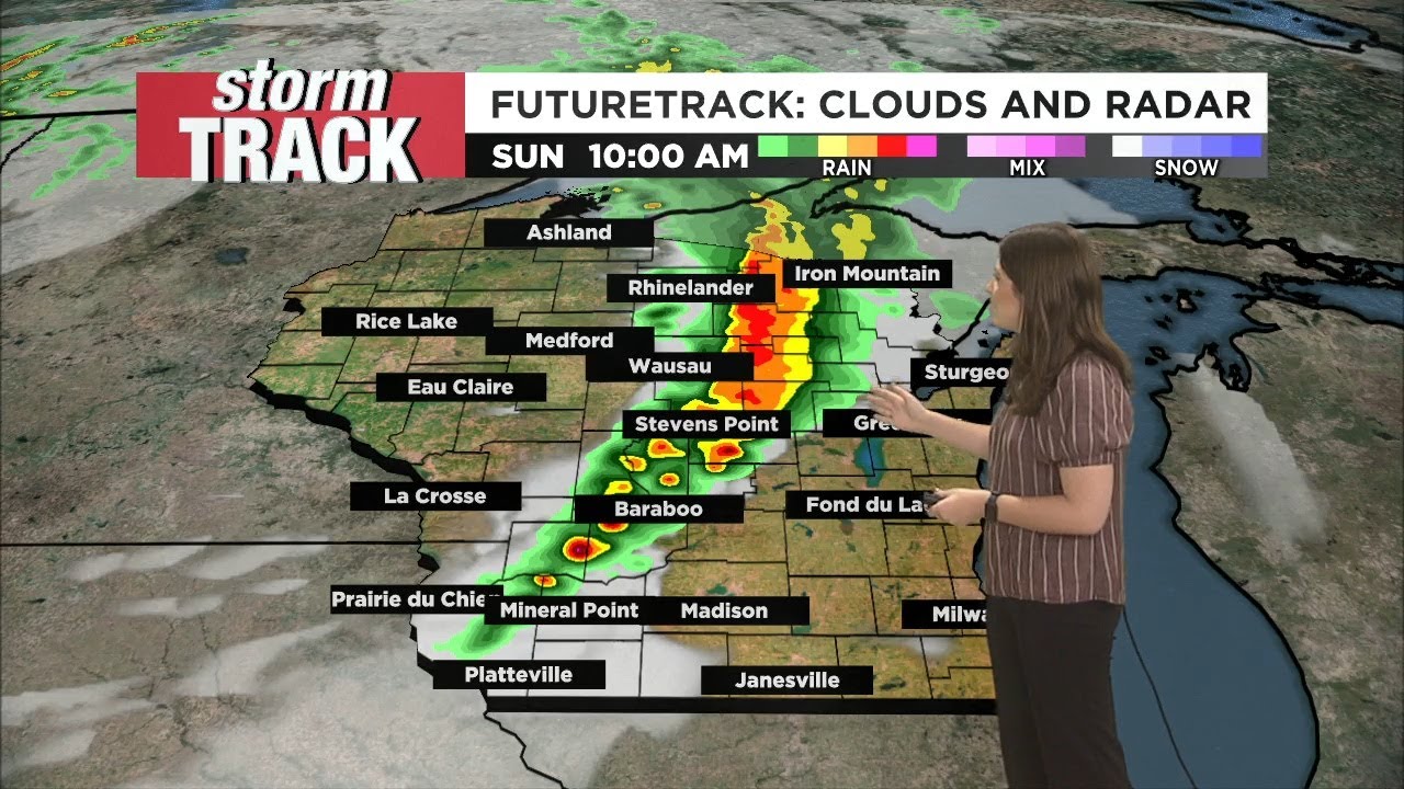 A few stronger storms possible today - YouTube