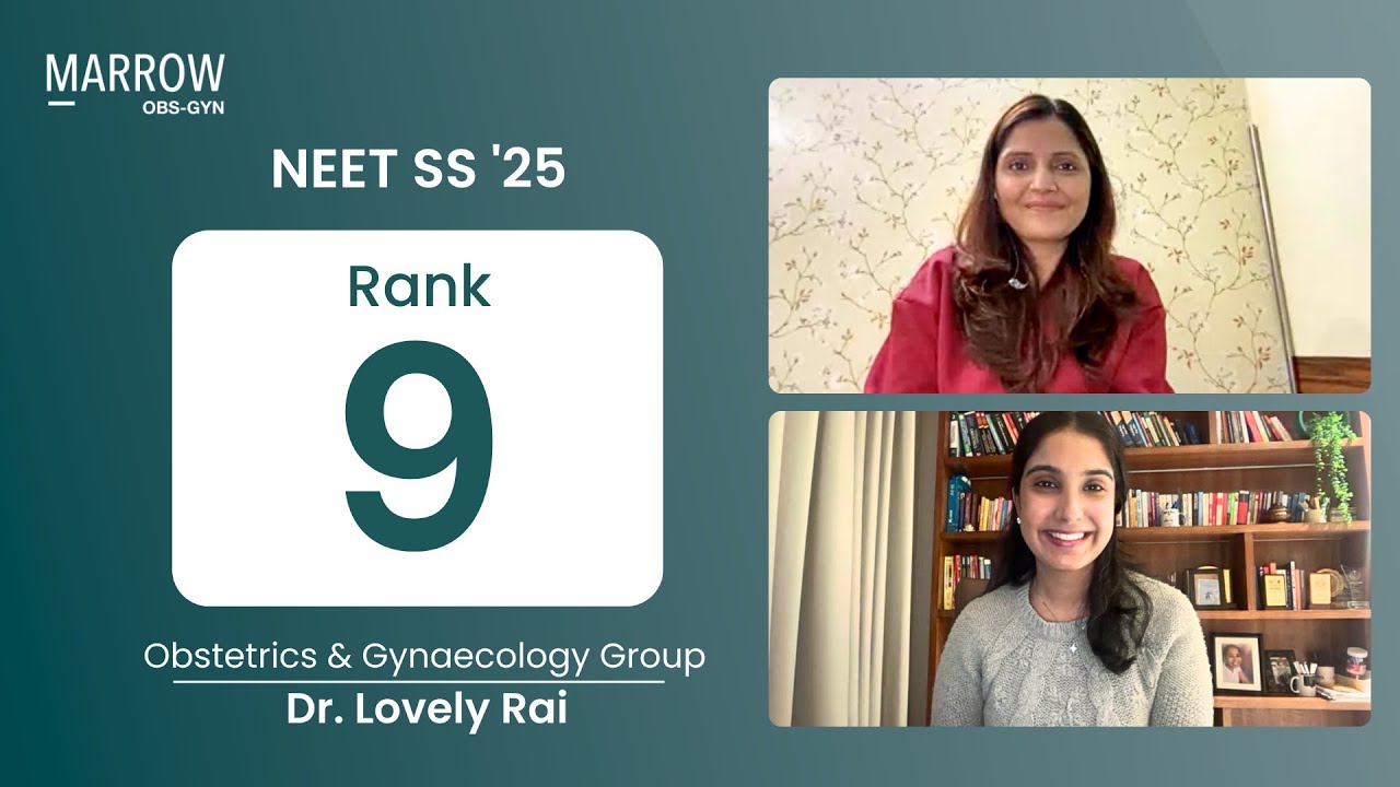 From Rank 323 to Rank 9 in NEET SS OBG Group - Dr. Lovely's story is one of perseverance.