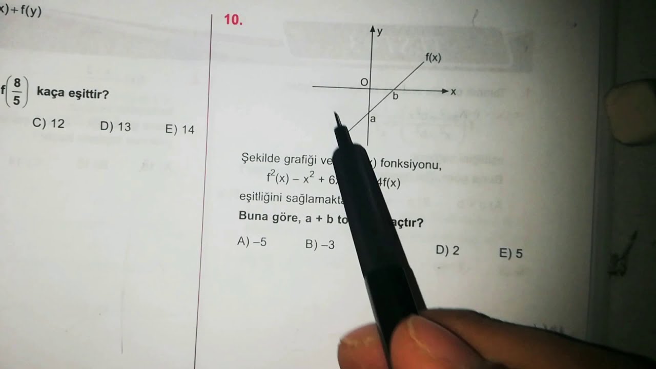 zor FONKSİYON sorusu! 