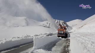 Maurienne Reportage #121 - Déneigement des cols de Maurienne au Col du Galibier et Col du Glandon