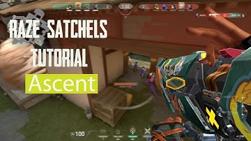 Best Raze Spots for Double and Triple Boosts on Ascent(Tutorial)