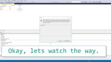 "Saving changes is not permitted" Error in SQL Server.