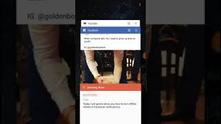 How to turn off the vibrate in FACEBOOK nofitications new update 2018 screenshot 5