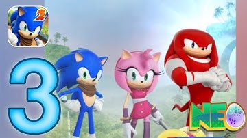 Sonic Dash 2: Sonic Boom Gameplay Walkthrough Part 3 - Amy Joins My Team (iOS, Android)