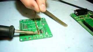 Soldering a SOIC MAX232 IC