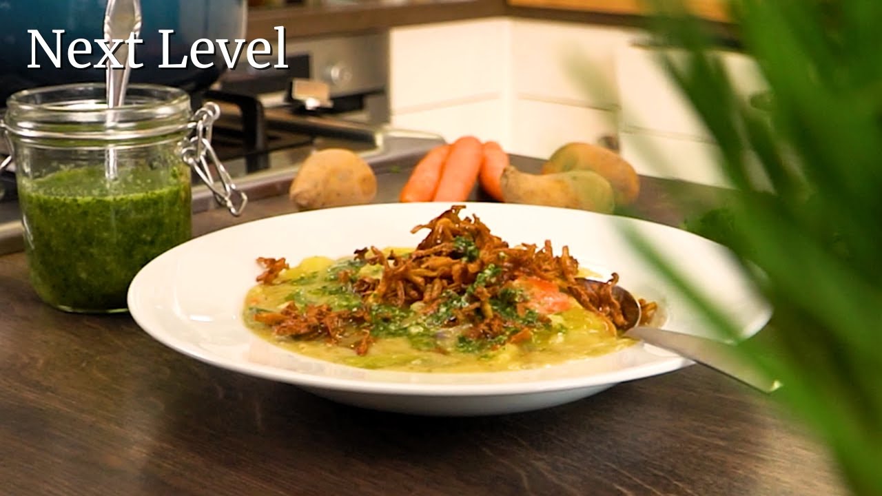 Das ist Kartoffelsuppe auf einem neuen Level