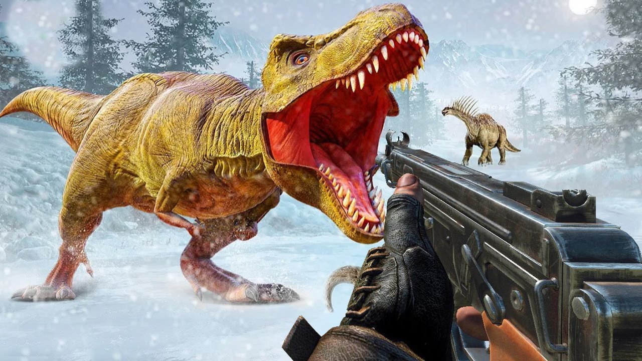 Wild Dino Hunter Animal Hunting Games Android Gameplay