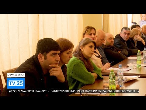 ხელვაჩაურის საკრებულოს სხდომა