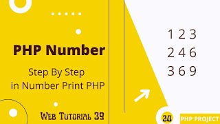 Famous Number Pattern Print In PHP | Step By Step Print Number In PHP | Web Tutorial 39 Net Worth