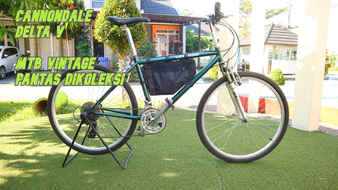 Vintage MTB Cannondale Delta V, Sepeda 