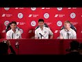 Media Day Press Conference | Sergio Oregel Jr, Mauricio Pineda, and Chris Brady