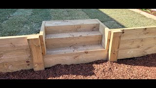 Timber Retaining Wall  landscape timber ideas  wood retaining wall  retaining walls garden