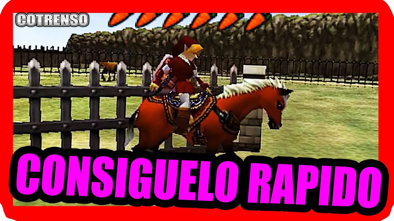 🔥 Como CONSEGUIR a EPONA en The Legend of ZELDA OCARINA of TIME YouTube