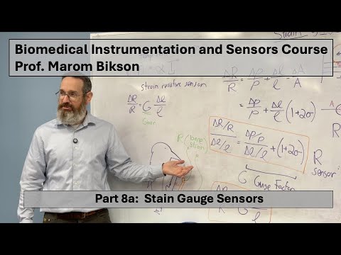 Biomedical Instrumentation Course: 8a. Strain Gauge Sensor