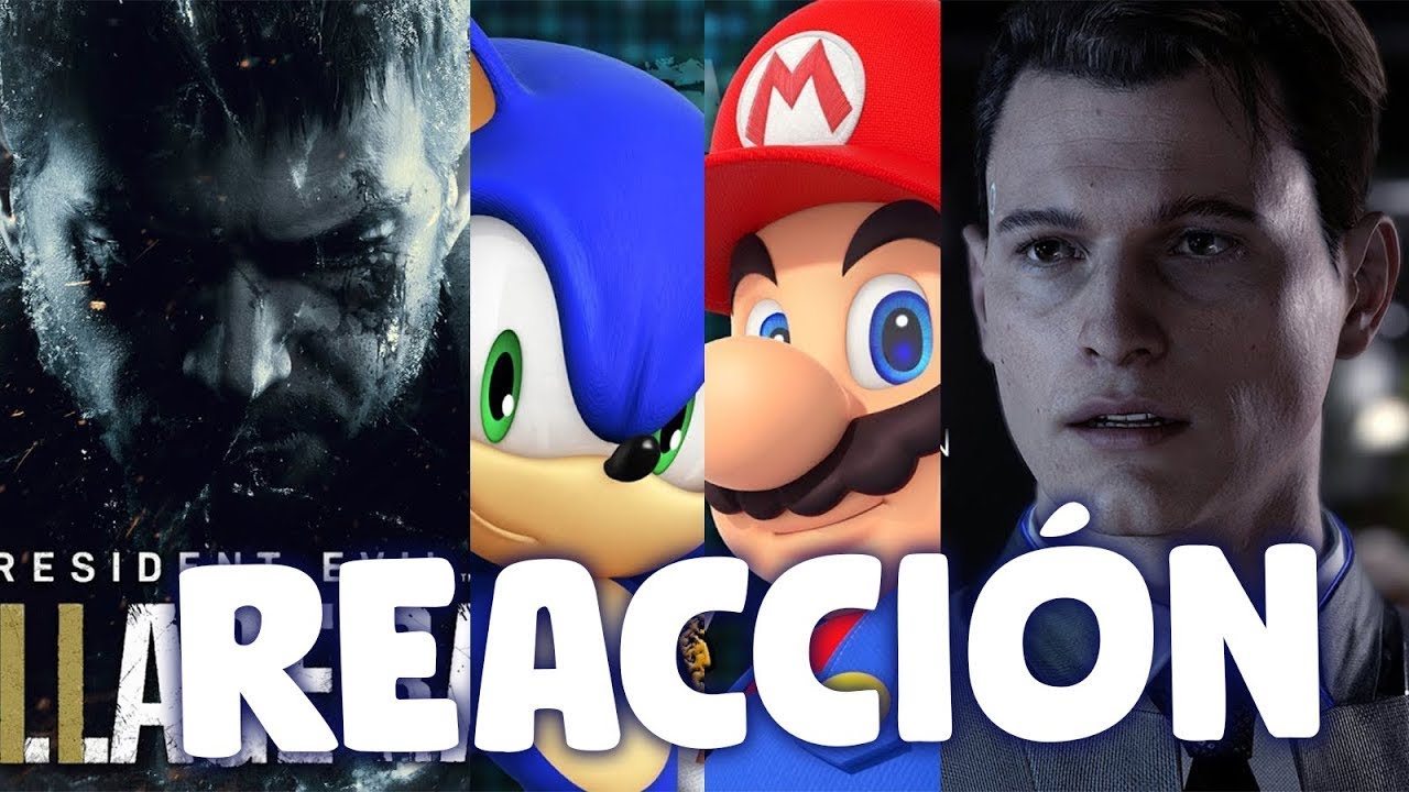RESIDENT EVIL VILLAGE, DETROIT: BECOME HUMAN y MARIO vs SONIC 2 || Keyblade || REACCIÓN - Its Aileon