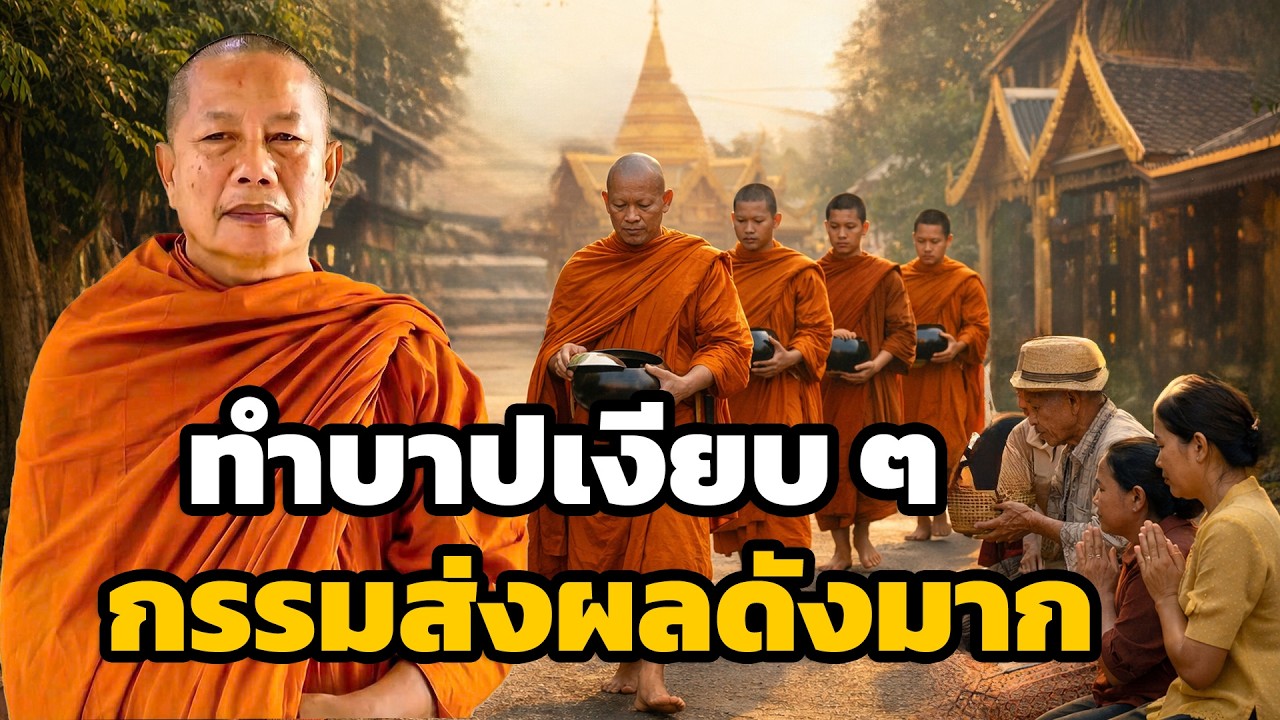 บุญคือของขวัญจากการกระทำดี  ที่ย้อนกลับมาหาเรา ธรรมะคลายทุกข์ พระมหาบุญช่วย ปัญญาวชิโร 8