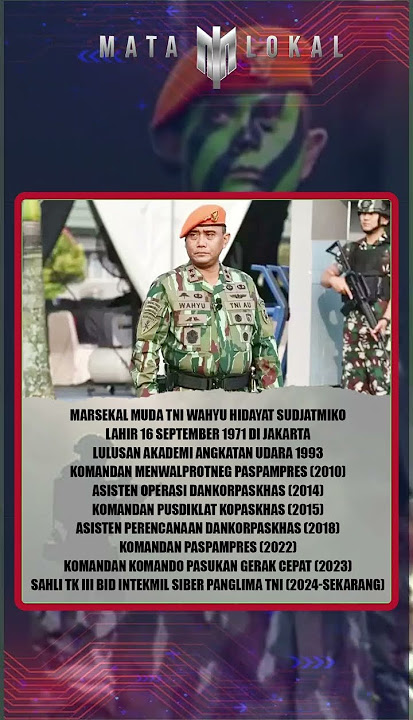 Marsekal Muda TNI Wahyu Hidayat Sudjatmiko #matalokal