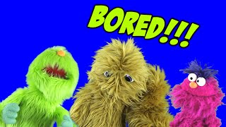 Bored Fuzzaboom Kids Puppet Show