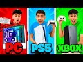 Brothers Use Different Platforms To Play Fortnite! PC vs PS5 vs XBOX