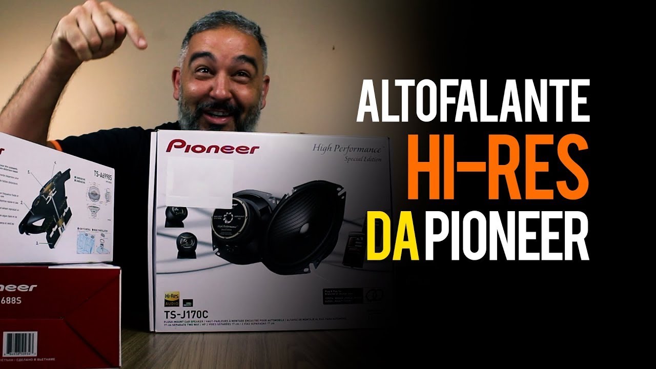 Alto Falante HI-RES da Pioneer !
