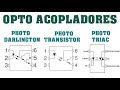 TIPOS DE OPTOACOPLADORES, PHOTO DARLINGTON, PHOTO TRANSISTOR, PHOTO TRIAC|| BIEN EXPLICADO!!!