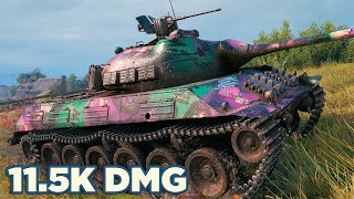 Škoda T 50 • 11.5K DMG 8 KILLS • WoT Gameplay