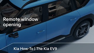 Famous Remote window opening｜The Kia EV9 Profile